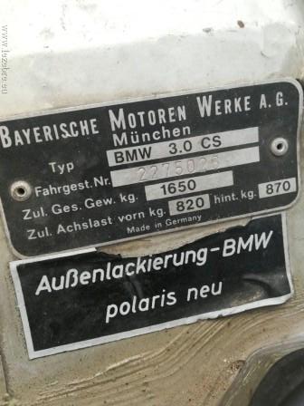 BMW 30 csl 2275026